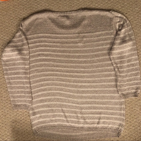 Joes jeans metallic 3/4 sleeve sweater - Picture 5 of 5